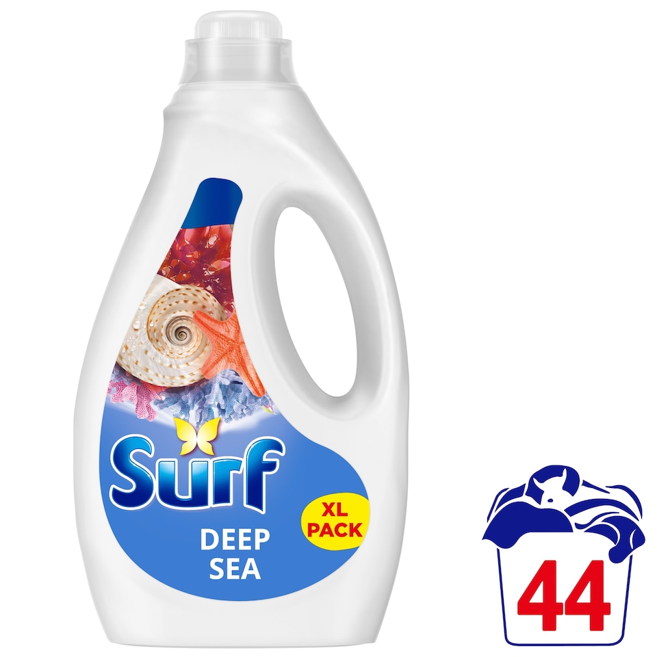 image 1 of Surf Deep Sea Liquid Laundry Detergent 44 Washes 1.188L