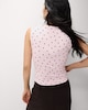 image 3 of F&F Polka Dot Slash Neck Vest in Multi Pink