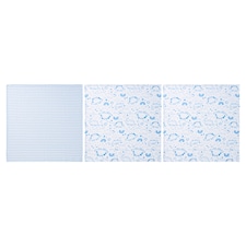 Fred & Flo Dino 3 Pack Muslins