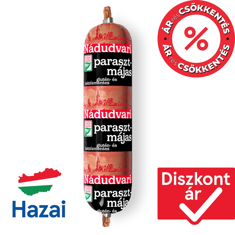 Nádudvari glutén- és laktózmentes paraszt májas 100 g