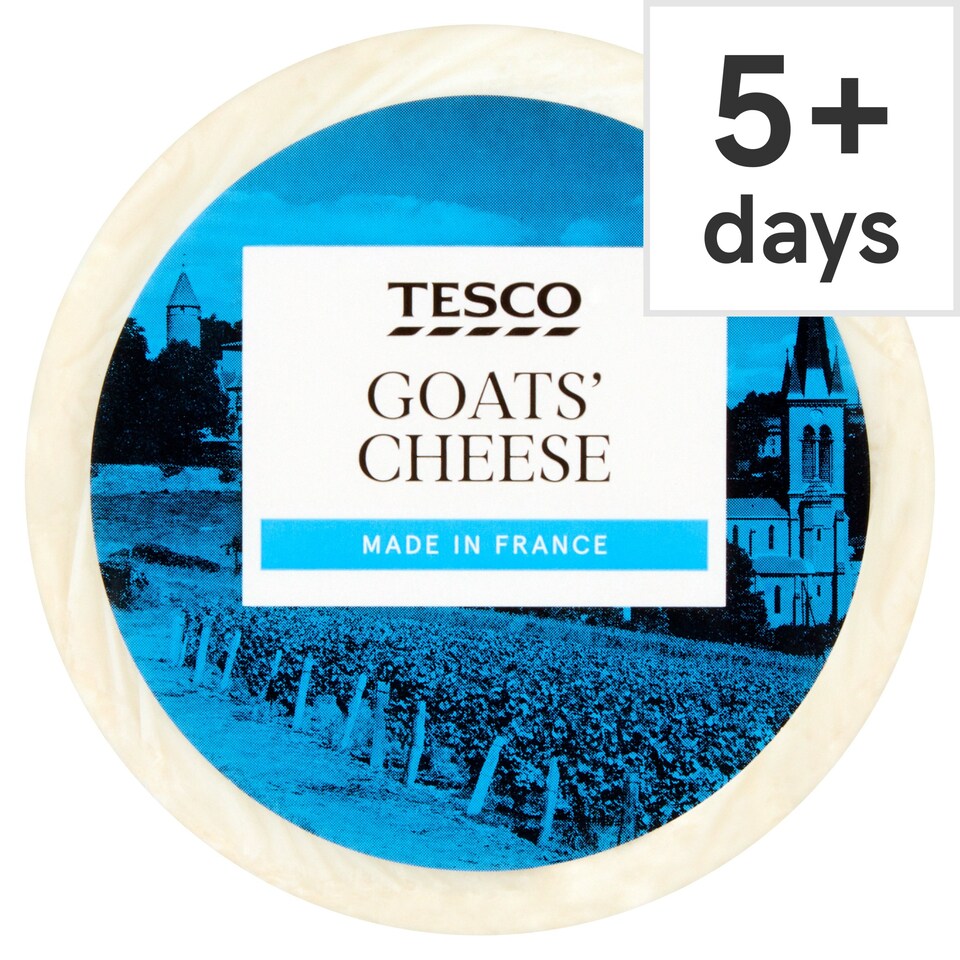 Tesco French Goats Cheese 100G Tesco Groceries