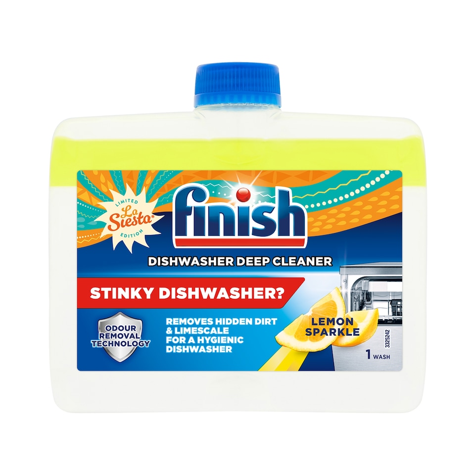 image 1 of Finish Lemon Dishwasher Cleaner 250ml