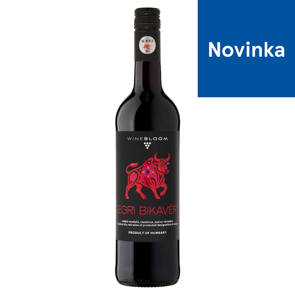 Winebloom Egri Bikavér červené víno suché 750 ml