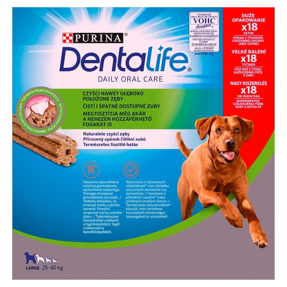 image 1 of Purina DentaLife Large Dog Treat 6 x 106 g (636 g)