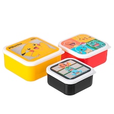 Pokemon 3 Piece Nested Snack Containers