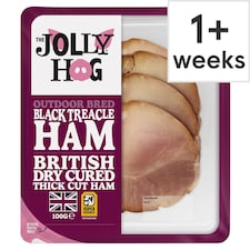 The Jolly Hog Outdoor Bred Black Treacle Ham 100G