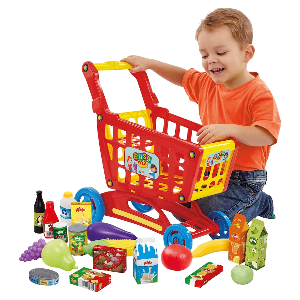 Addo Busy Me játék bevásárlókocsi  1. kép