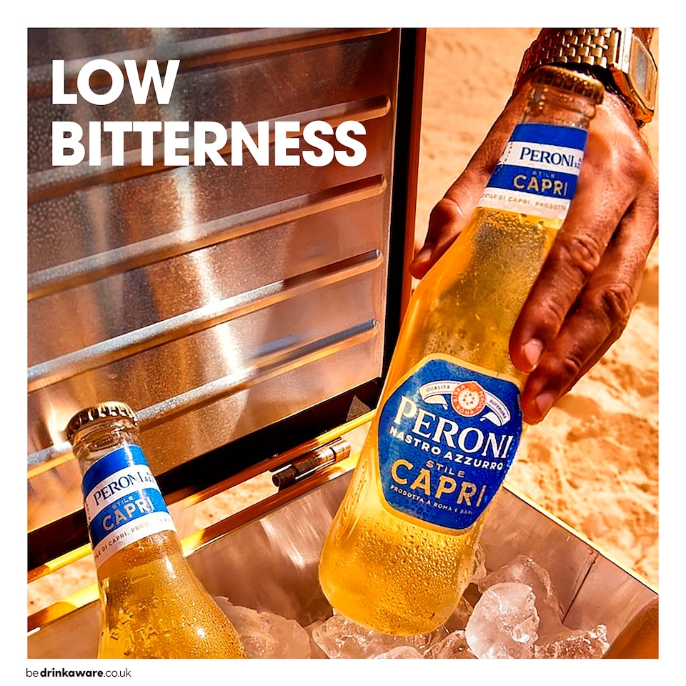 image 1 of Peroni Stile Capri Beer Lager Bottles 3x330ml