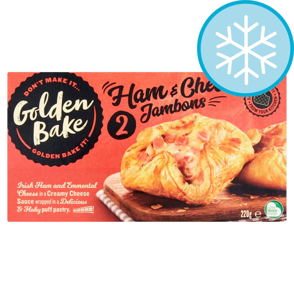 Golden Bake 2 Pack Ham And Cheese Jambon Tesco Groceries