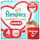 Pampers Premium Care Bugyipelenka, Méret: 4, 58 db Pelenka, 9kg-15kg  1. kép