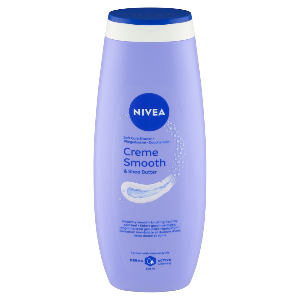 obrázok 1 z Nivea Creme Smooth Ošetrujúci sprchovací gél 500 ml