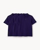 image 3 of F&F School Boys 3-Pack Pure Cotton Regular Fit Polo Shirts in Purple