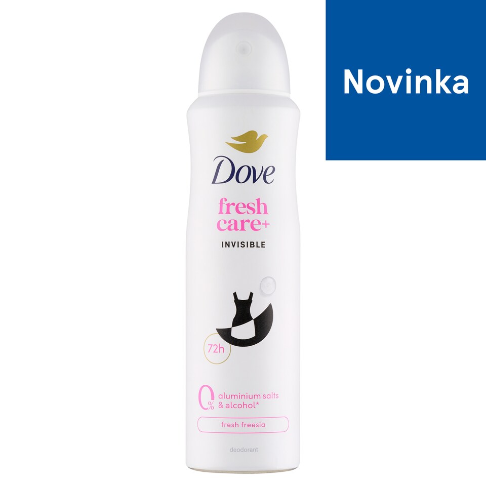 image 1 of Dove Fresh Care+ Invisible Deodorant Aerosol 150 ml