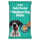 image 1 of Tesco Daily Dental Medium Dog Sticks 7 Pack 180g