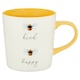 image 1 of F&F Home Bee Happy Mug