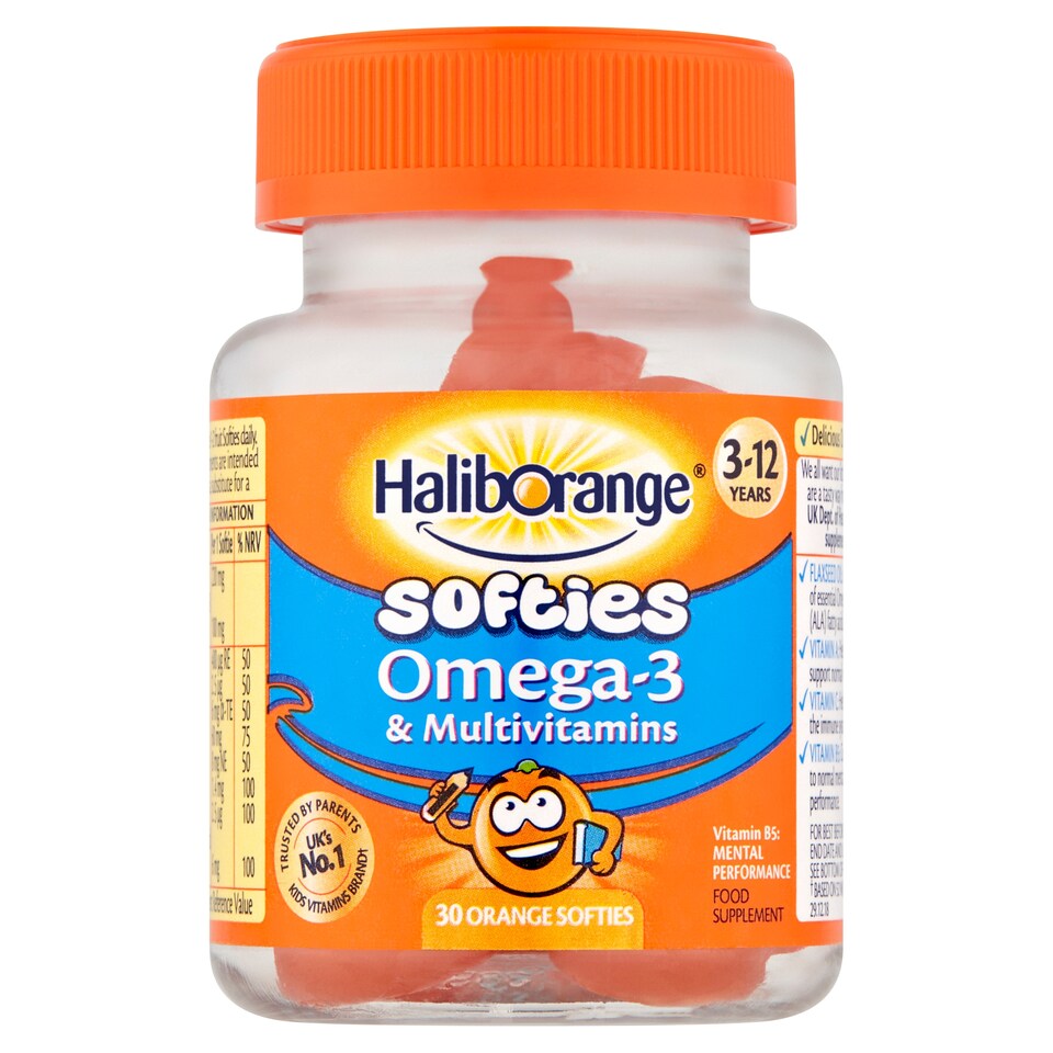 Haliborange Omega 3 & Multivitamins Softies 30s