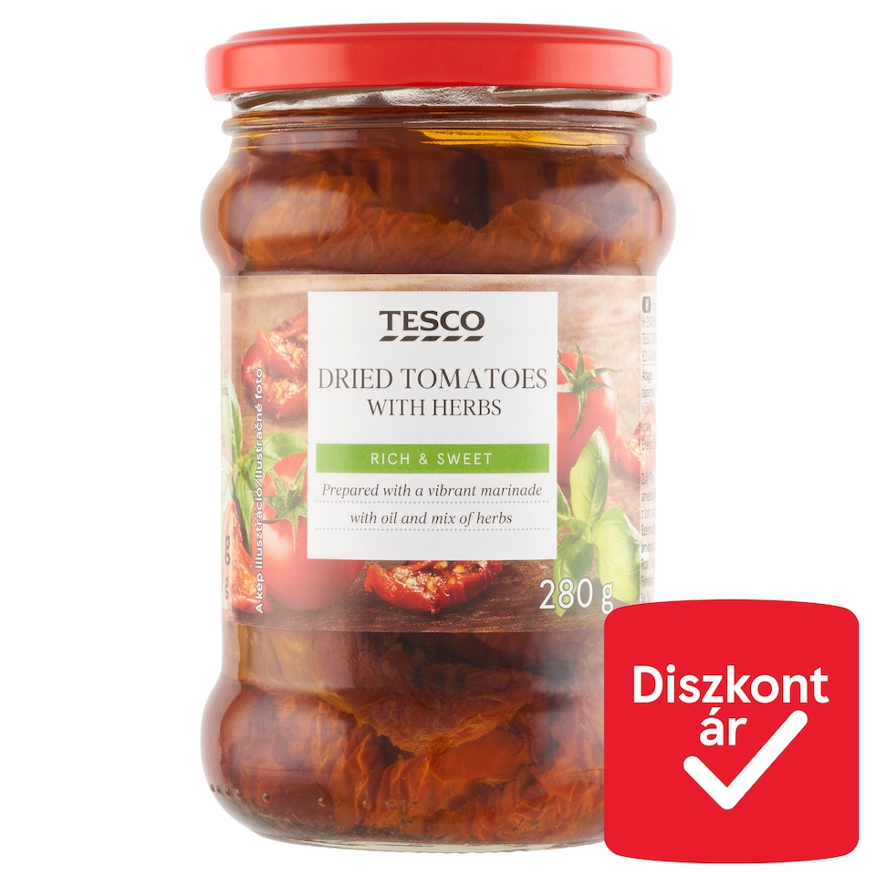 Tesco Dried Tomatoes with Herbs 280 g