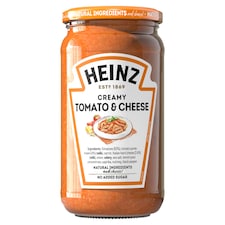 FREE SAMPLE - Heinz Creamy Tomato & Cheese Sauce 490g