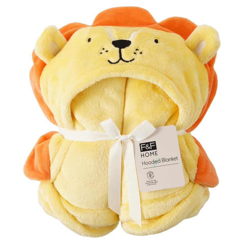 F&F Home Lion Hooded Blanket