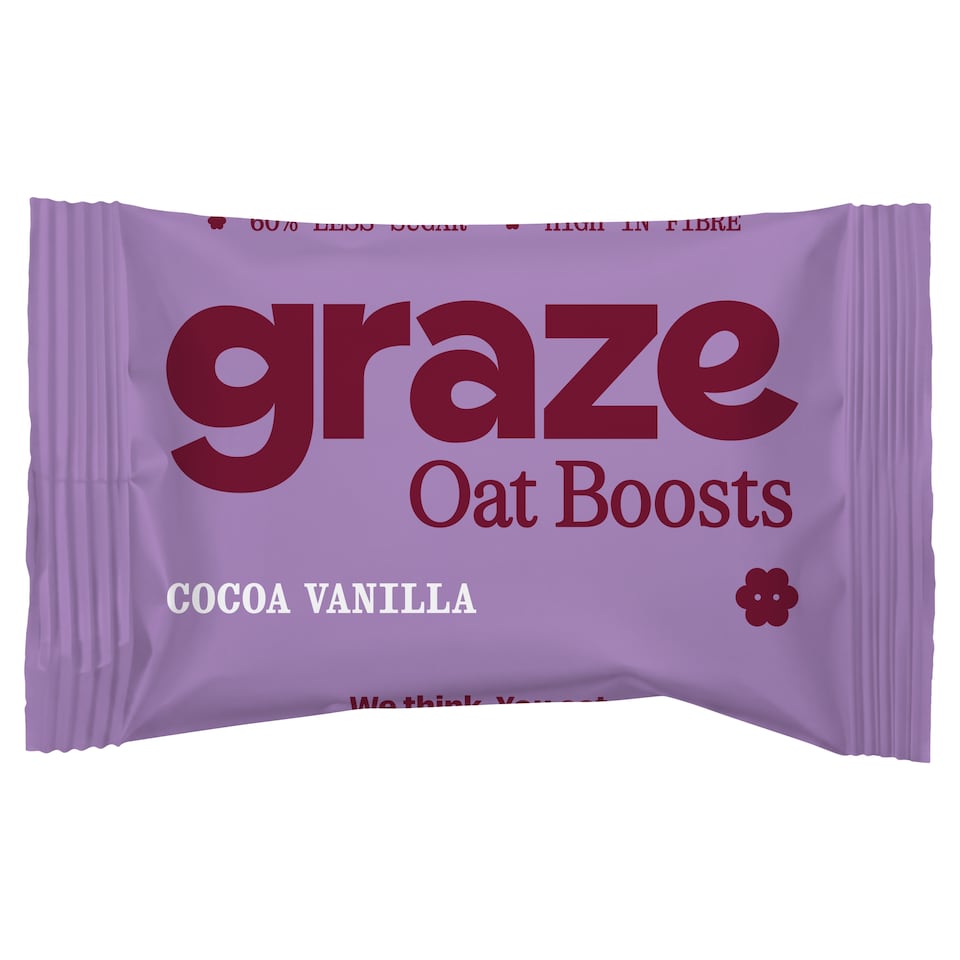 Graze Cocoa Vanilla & Protein Flapjack 50G