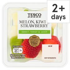 Tesco Melon, Kiwi & Strawberry 125g
