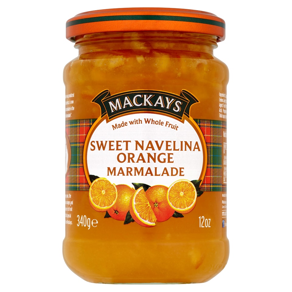 Mackays Sweet Orange Marmalade 340G