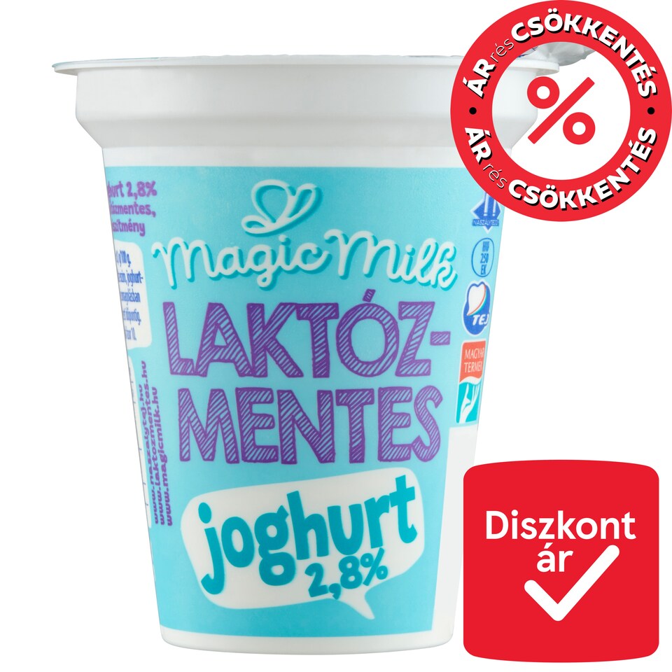 image 1 of Magic Milk Lactose-Free Low-Fat Unflavoured Yoghurt with Live Culture 150 g