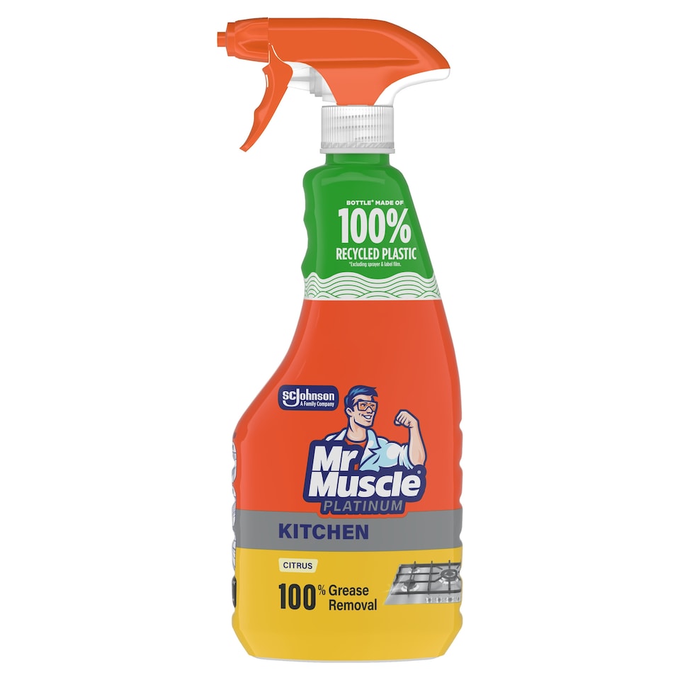 image 1 of Mr Muscle Platinum Kitchen Cleaning Spray 500ml