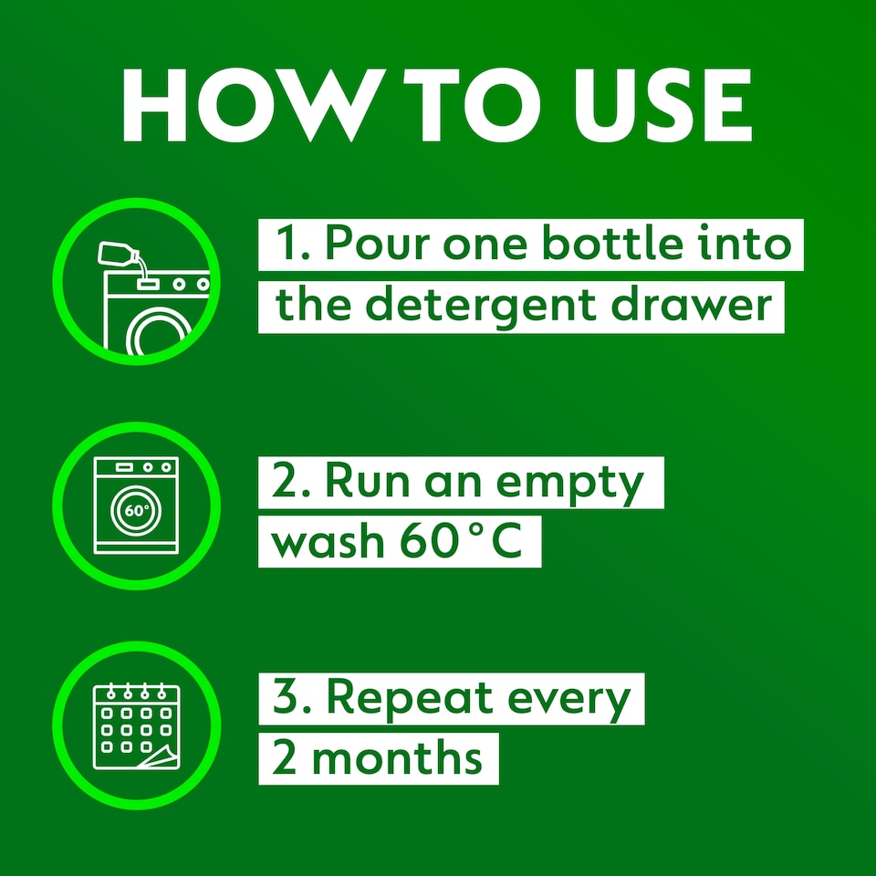 image 1 of Dettol Antibacterial Limescale Washing Machine Cleaner Citrus 250ml