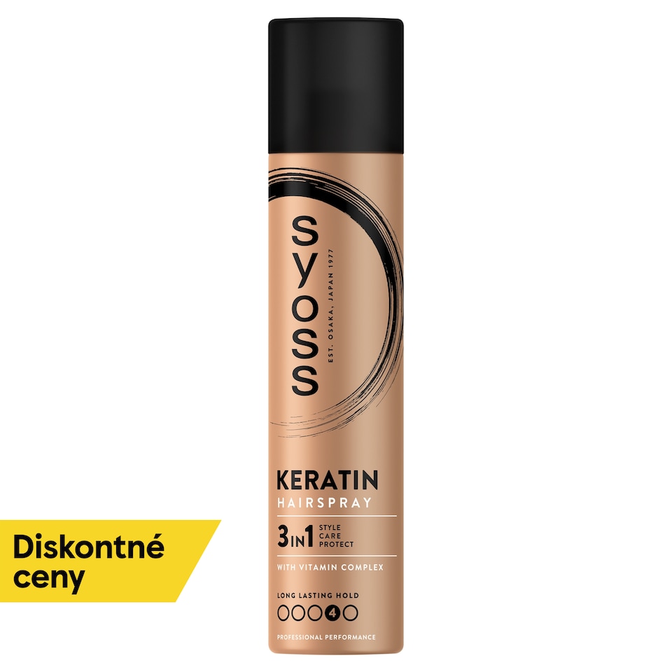 image 1 of Syoss Keratin 3in1 Hairspray 300 ml