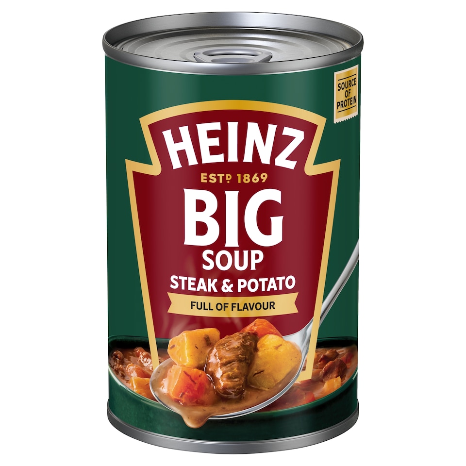 image 1 of Heinz Big Soup - Steak & Potato 400g