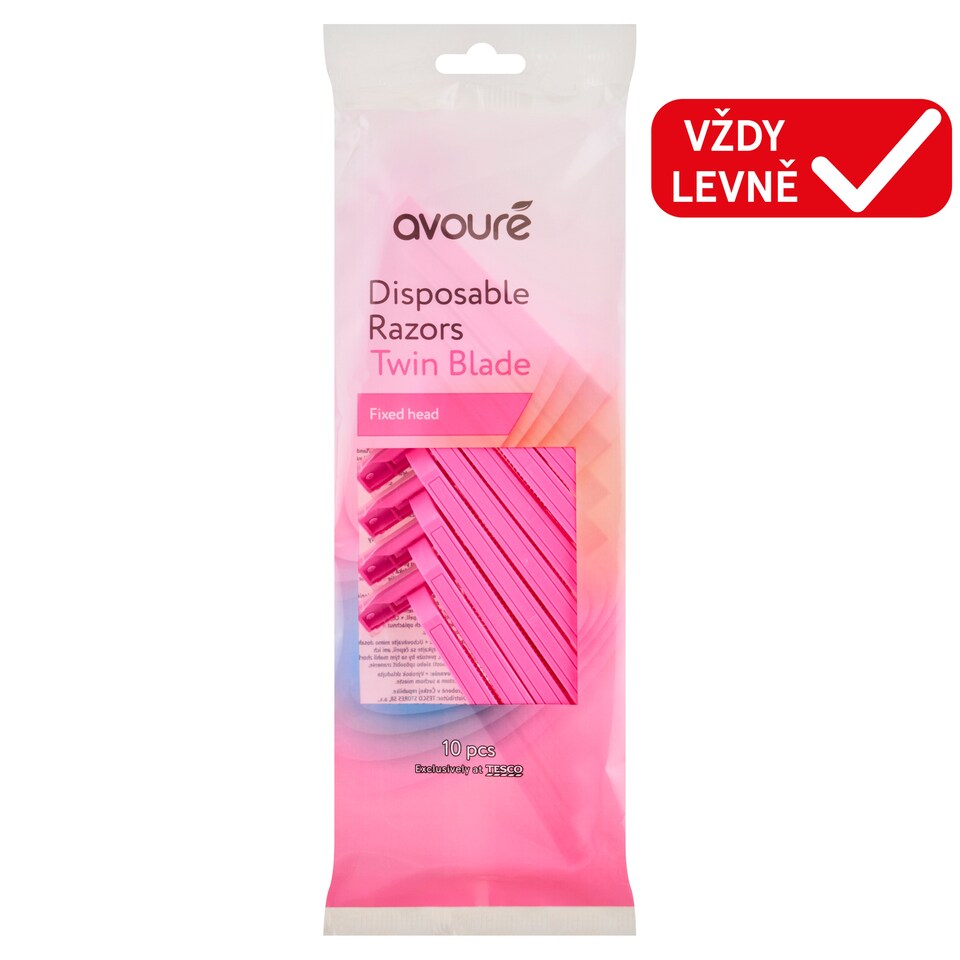 Avouré Disposable Razors for Women 10 pcs