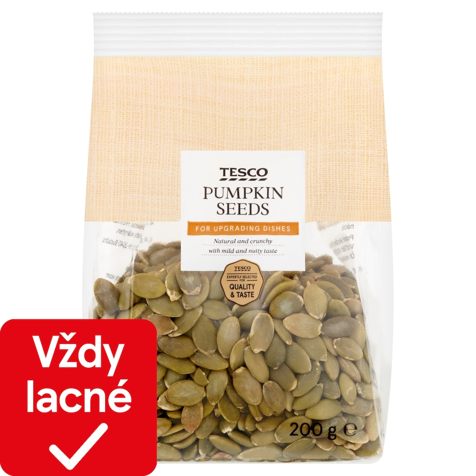 Tesco Lúpané tekvicové semienka 200 g