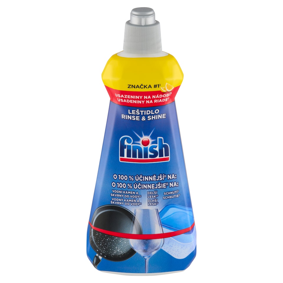 obrázok 1 z Finish Rinse & Shine Lemon leštidlo 400 ml