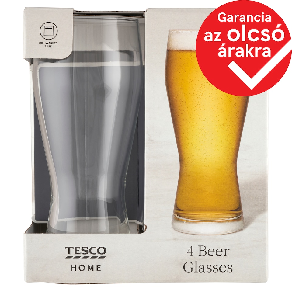 Tesco Home söröspohár szett 4 db  1. kép