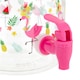 image 2 of Tesco Popsicle Flamingo Drinks Dispenser
