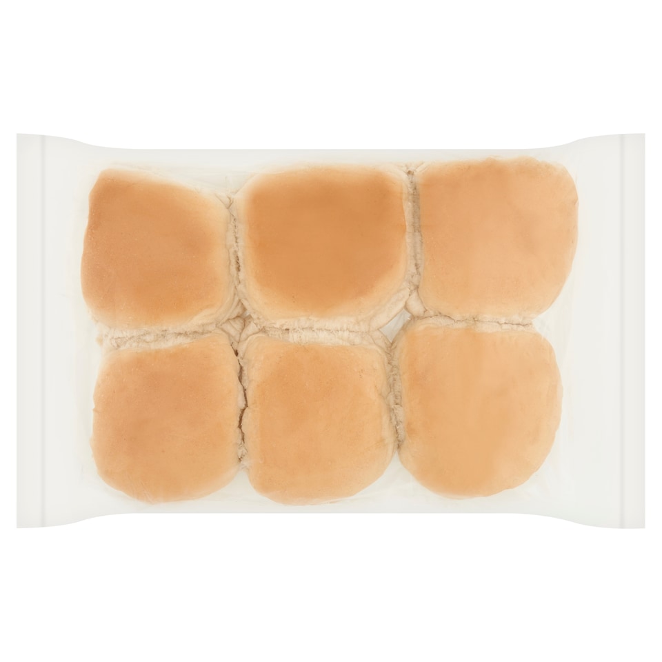 image 1 of Tesco Big Bite Soft White Rolls 6 Pack
