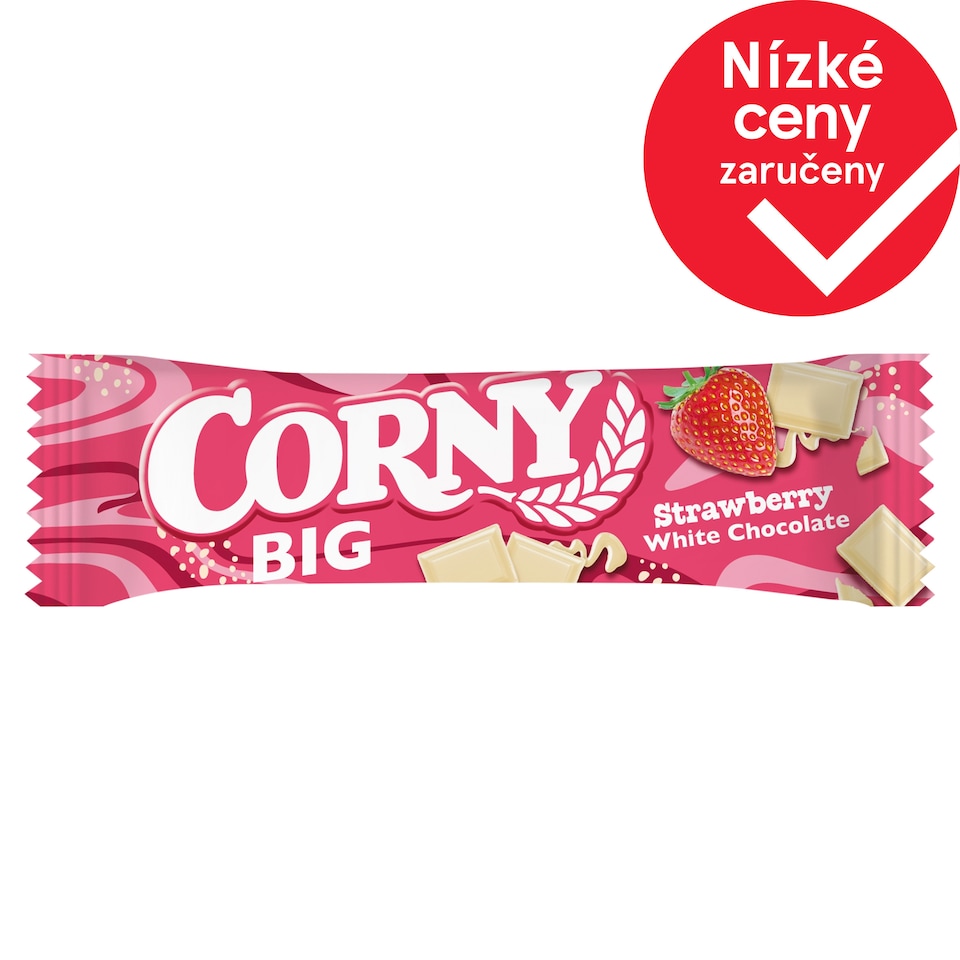 Obrázek 1 pro produkt Corny BIG cereální tyčinka jahoda-bílá čokoláda 40g