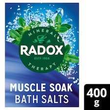Radox Muscle Soak Bath Salts 400g
