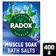 image 1 of Radox Muscle Soak Bath Salts 400g