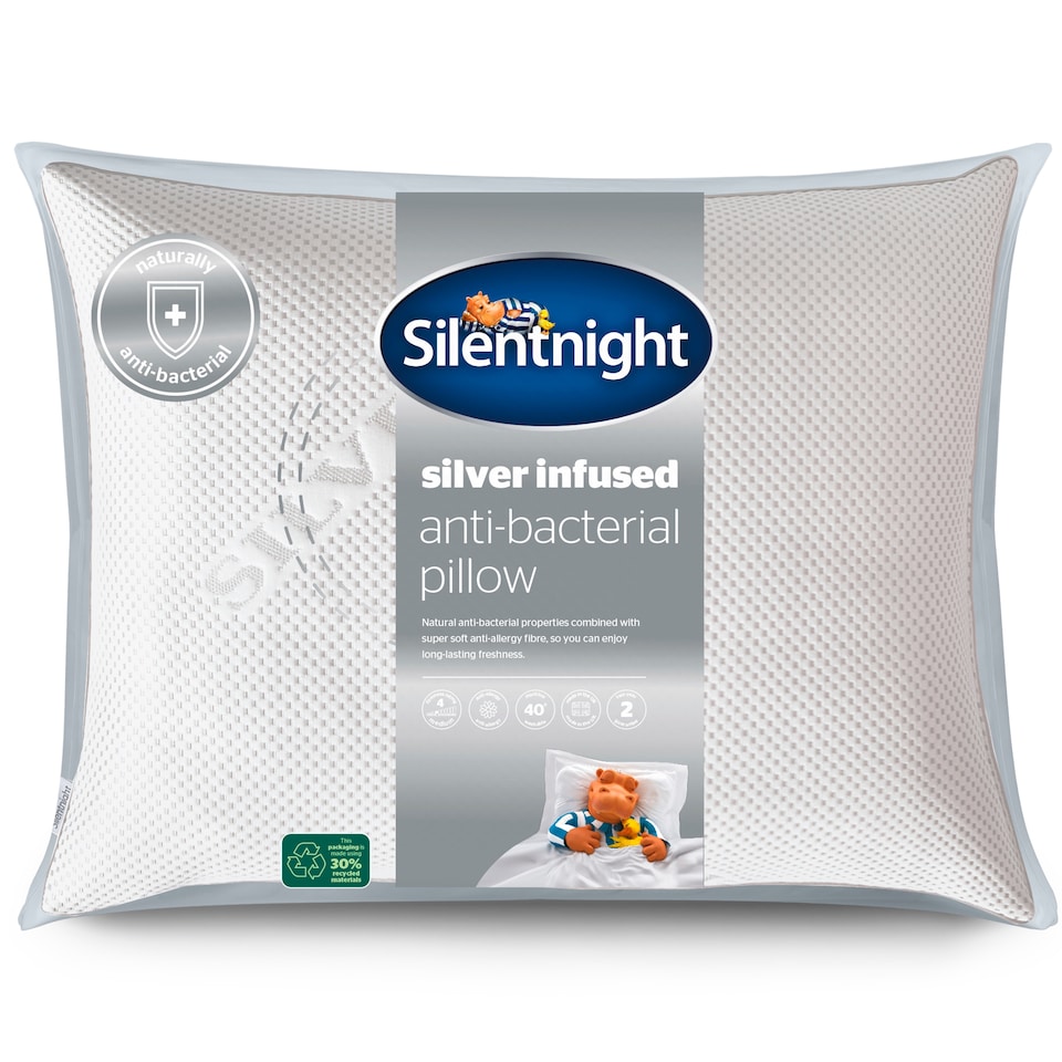 image 1 of Silentnight Silver Infused Pillow
