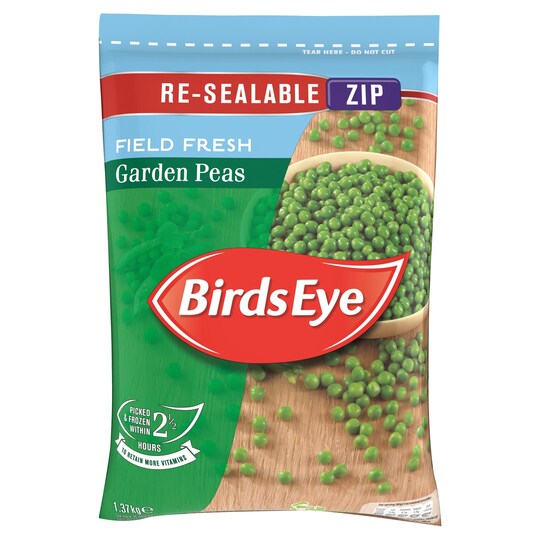 Birds Eye Garden Peas 1.58Kg Tesco Groceries
