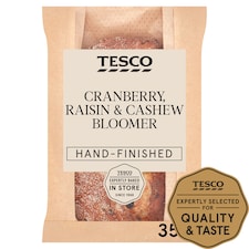Tesco Cranberry, Cashew & Raisin Bloomer
