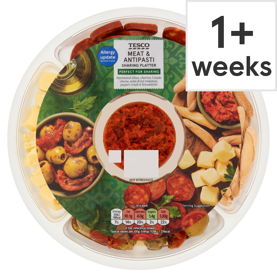 Tesco Meat and Antipasti Sharing Platter 325g