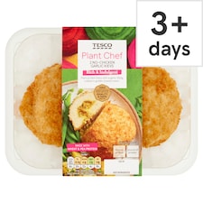 Tesco Plant Chef 2 No-Chicken Garlic Kievs 270G