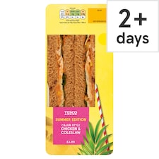 Tesco Summer Edition Cajun Style Chicken & Coleslaw Sandwich