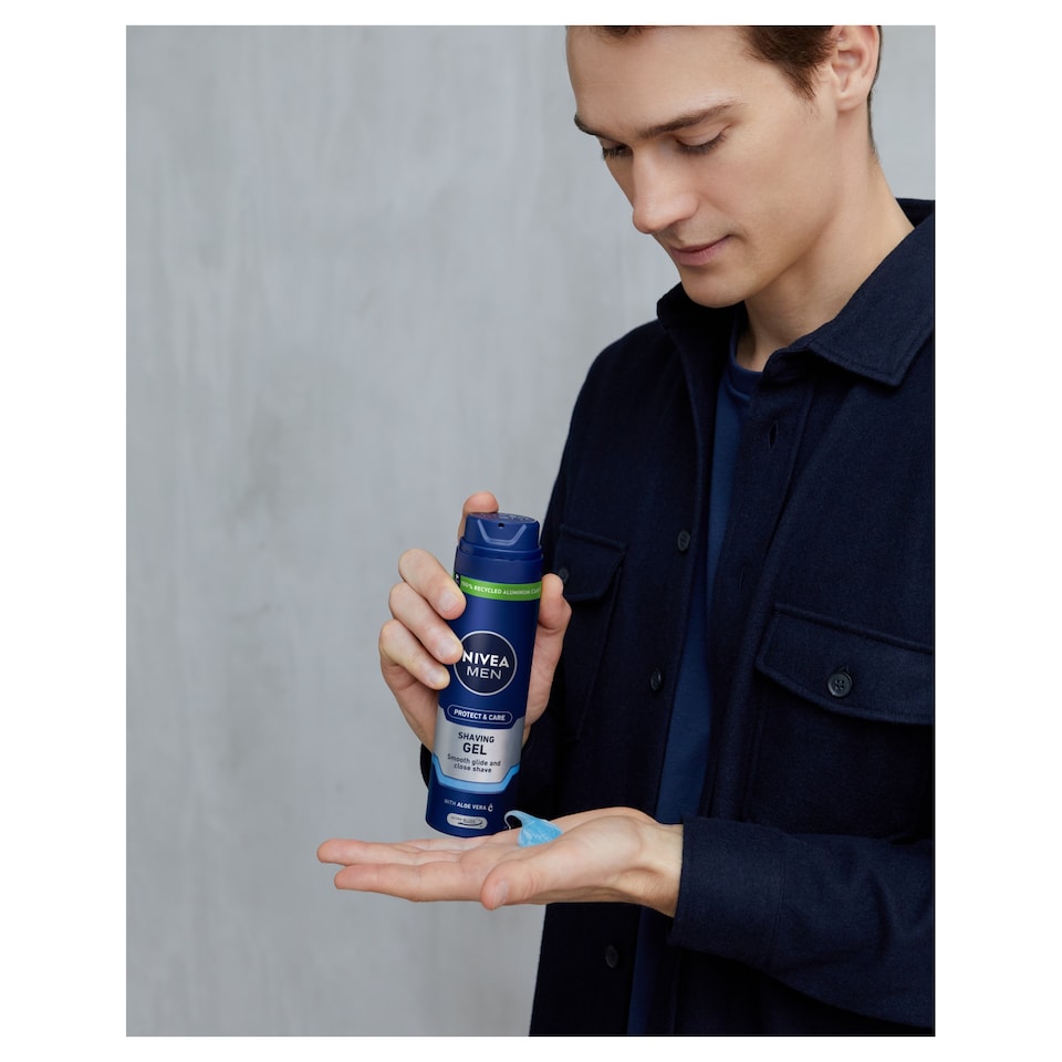image 1 of Nivea Men Moisturising Shaving Gel 200Ml