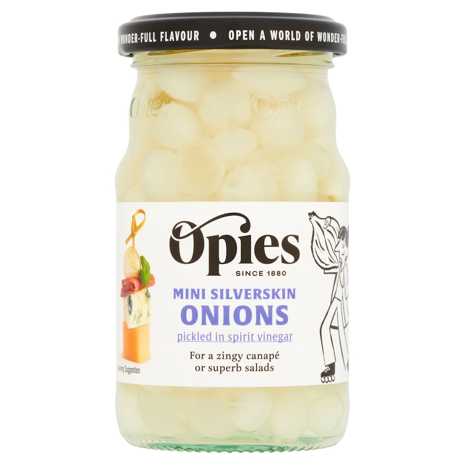 image 1 of Opies Mini Silverskin Onions 227G