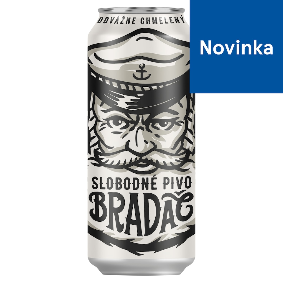 Bradáč Slobodné Pivo plechovka 500 ml