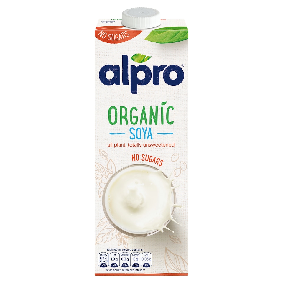 image 1 of Alpro Soya Organic Longlife Drink Alternative 1 Litre